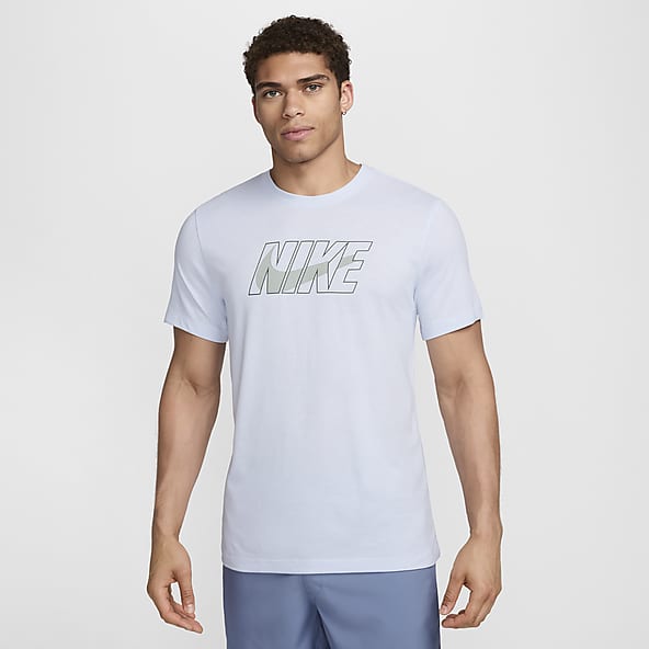 Grey nike top shop